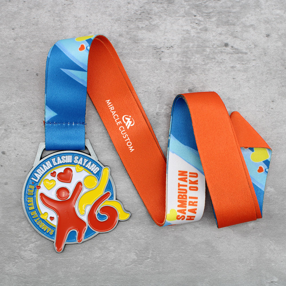 Custom Malaysia Sambutan Hari Oku Finisher medals