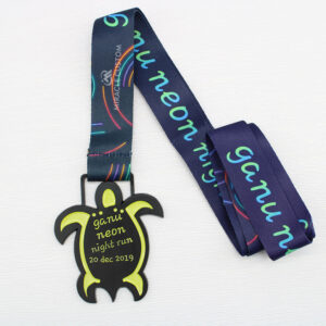 Custom Ganu Neon Night Run 2019 Medals