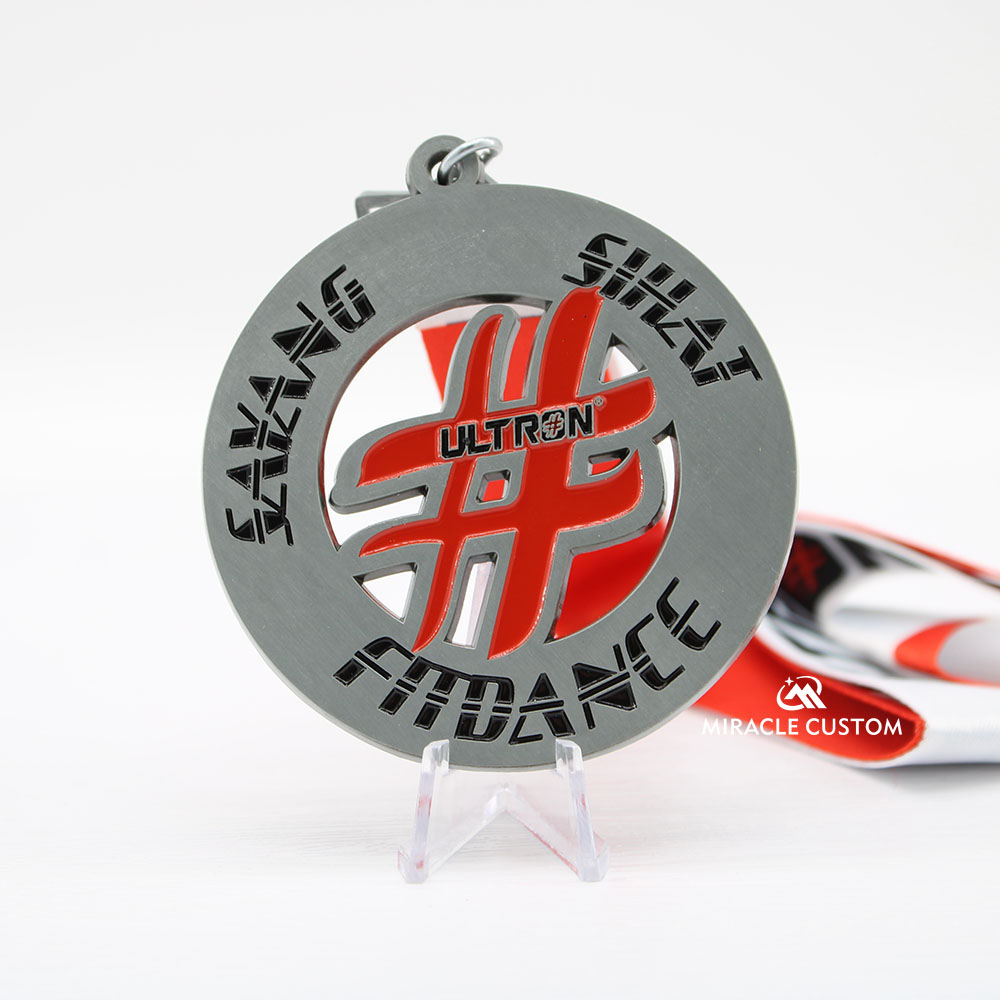 Custom Malaysia Fit Dance Sayang Sihat Dance Medals