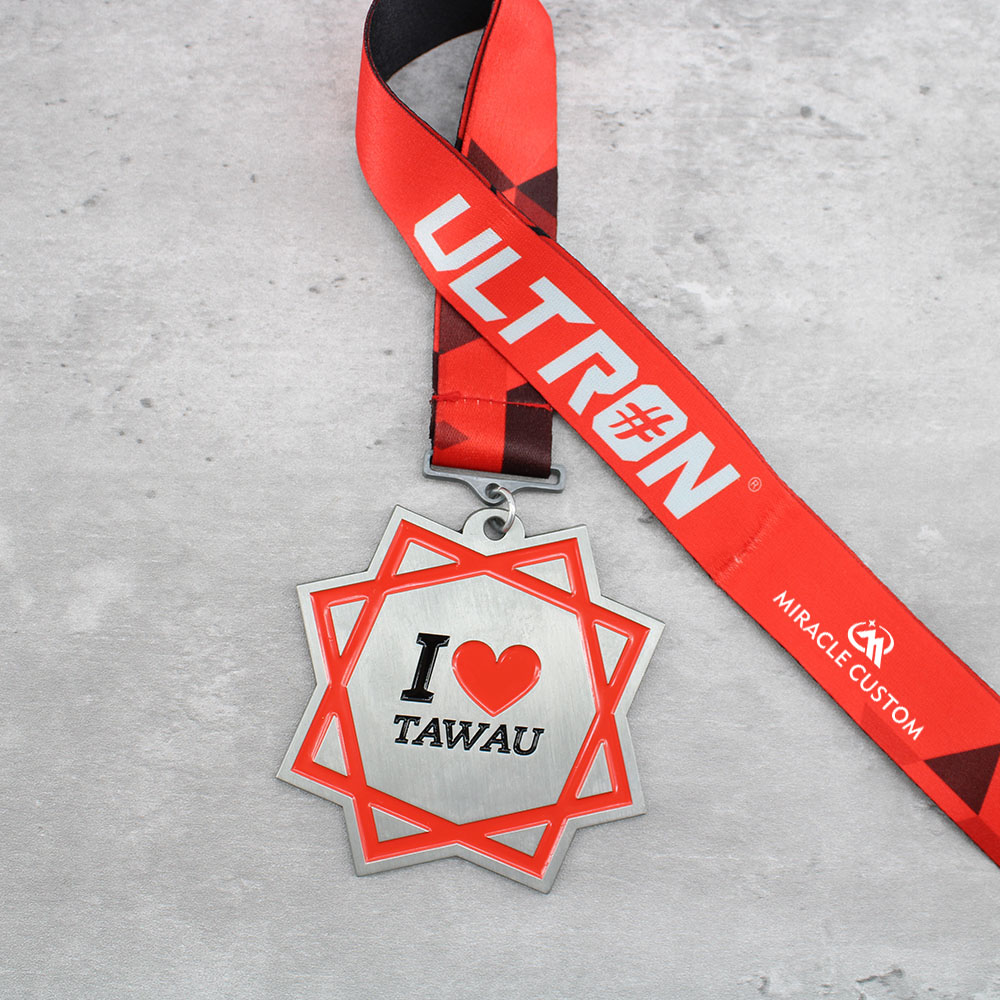 Custom Malaysia Tawau Run 2019 Fun Run Medals