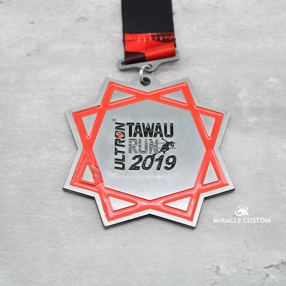 Custom Malaysia Tawau Run 2019 Fun Run Medals