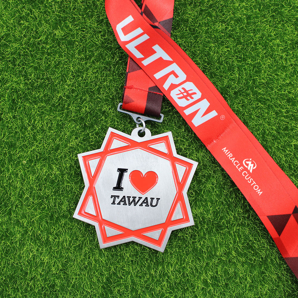 Custom Malaysia Tawau Run 2019 Fun Run Medals