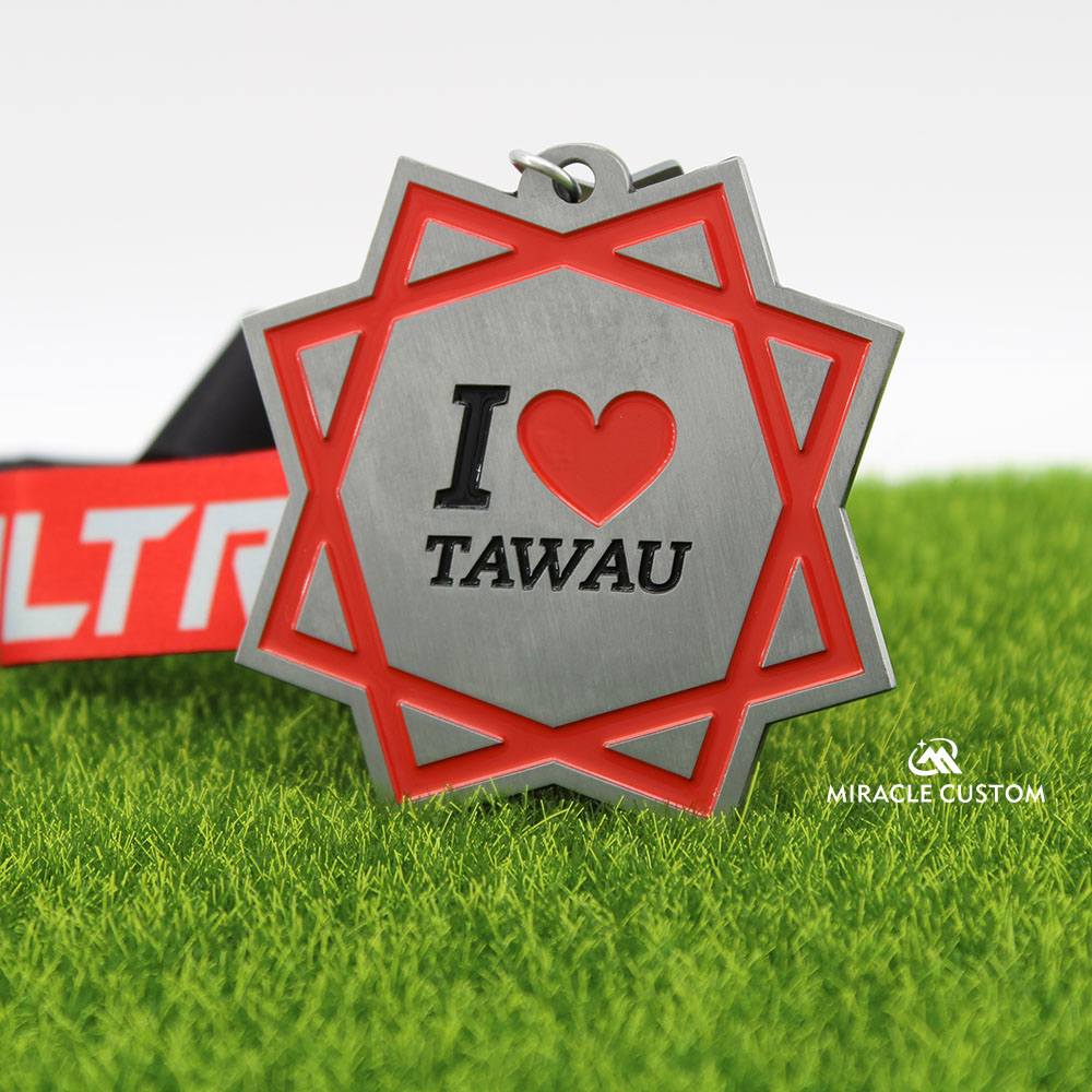 Custom Malaysia Tawau Run 2019 Fun Run Medals