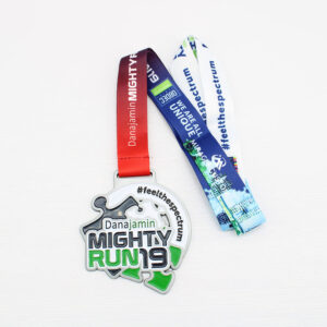 Custom dana jamin mighty run 2019 finisher medals
