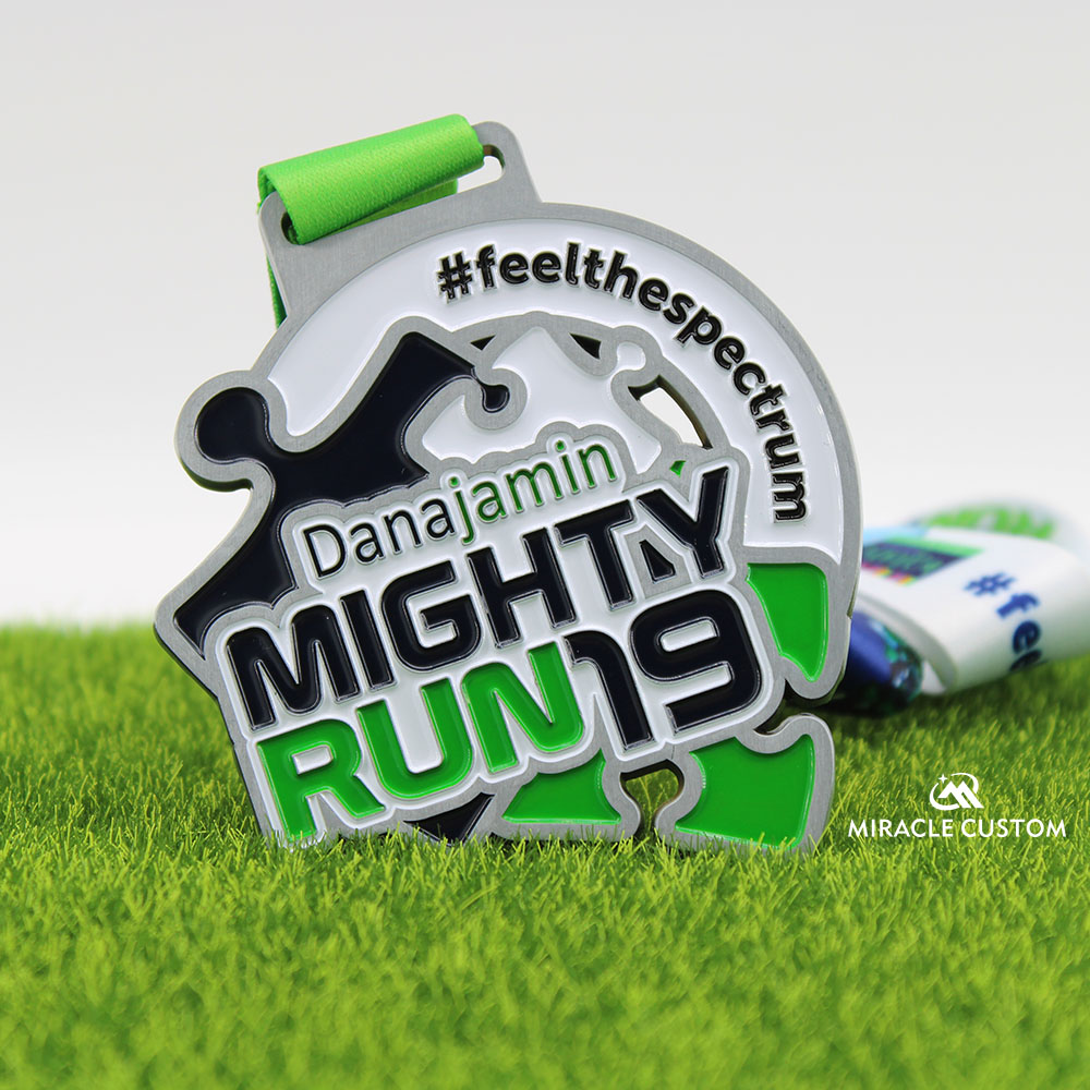 Custom dana jamin mighty run 2019 finisher medals