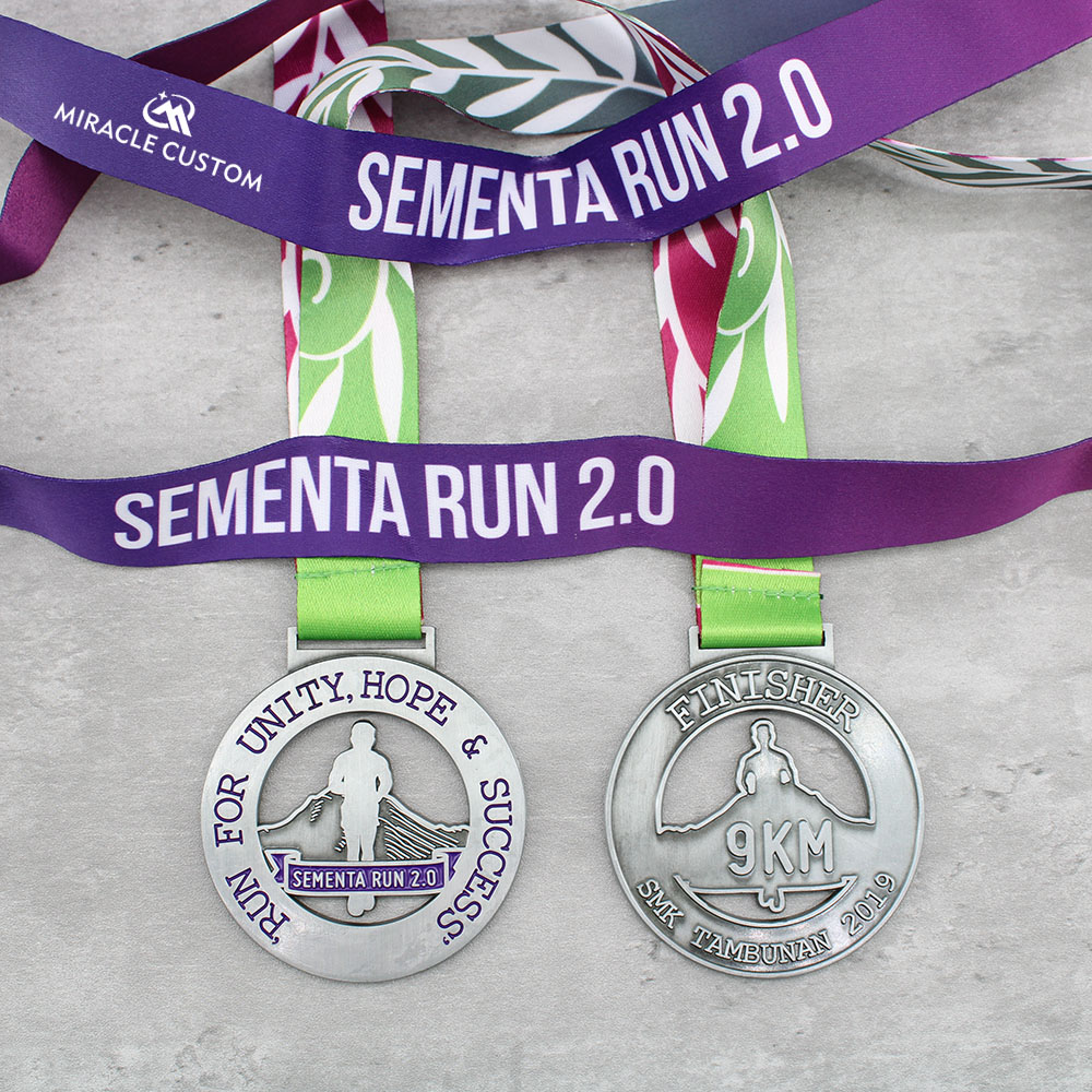 Malaysia Sementa Pre-U Charity Run 2.0 Finisher Medals