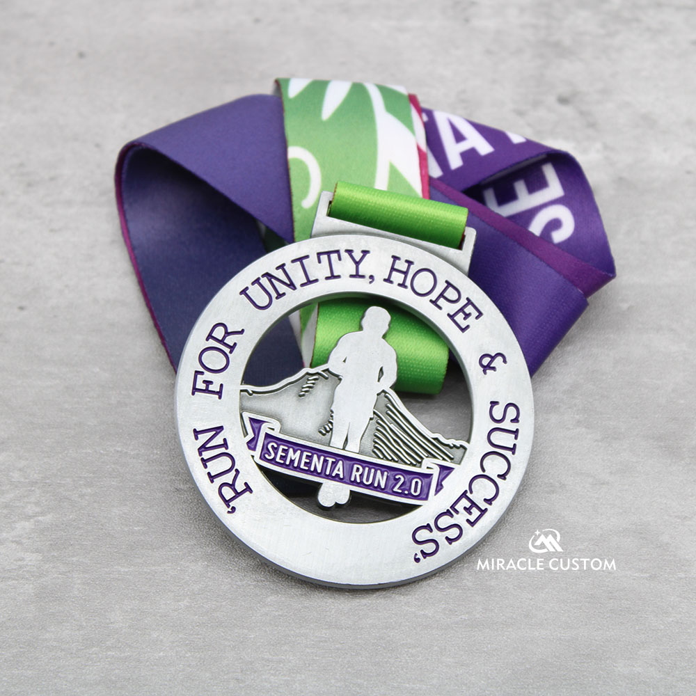 Malaysia Sementa Pre-U Charity Run 2.0 Finisher Medals