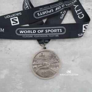 Custom City Trail Salomon Elevate Your Run Race Medals