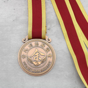 Custom Friendship Commemorative Medals with sandblasting