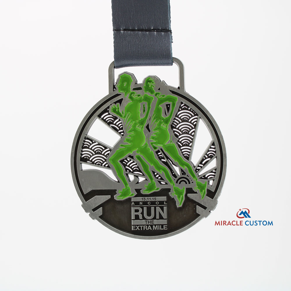 Custom Herbalife Nutrition Run 2015 Marathon Medals