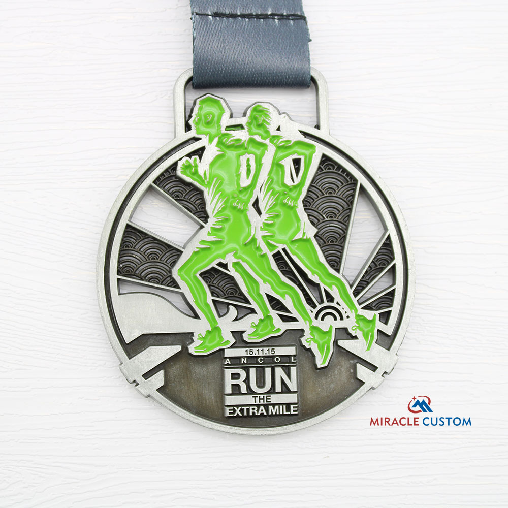 Custom Herbalife Nutrition Run 2015 Marathon Medals