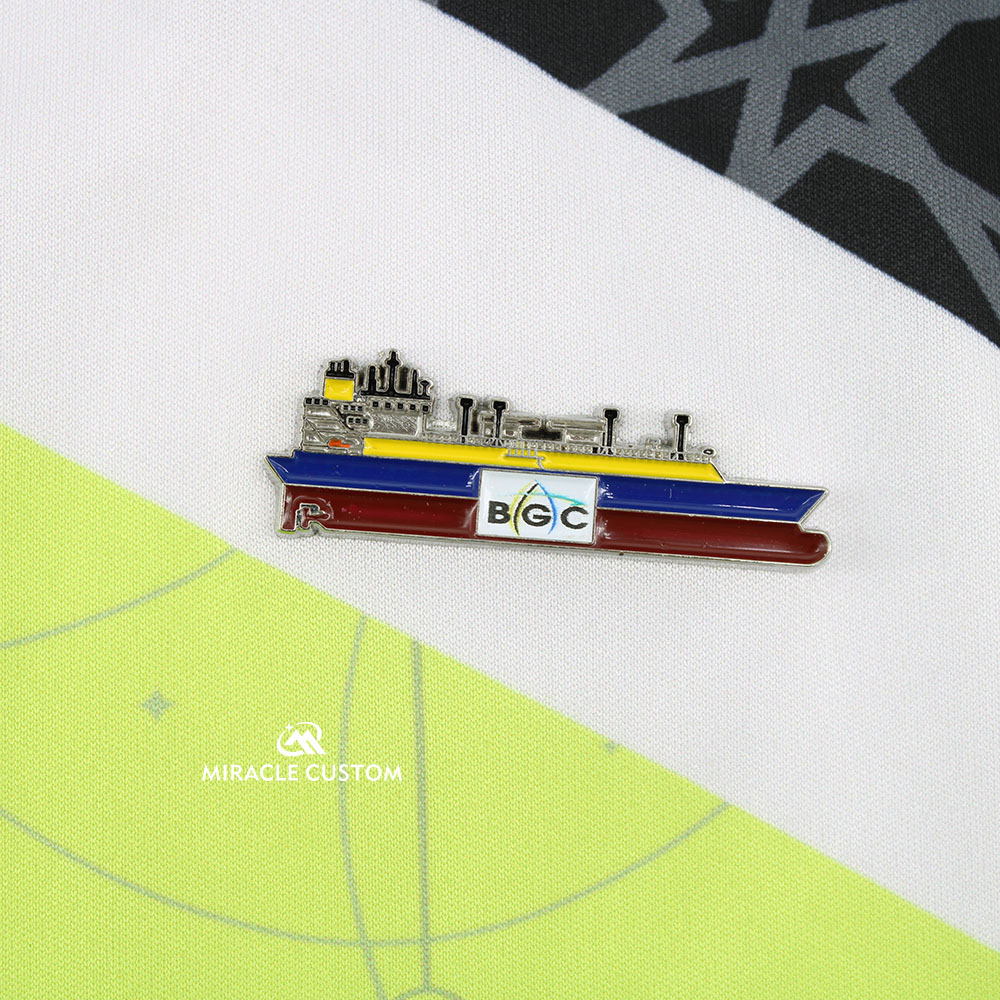 Custom lapel pins with magnetic back