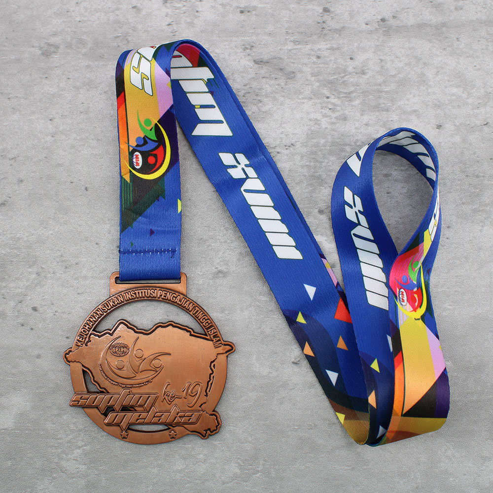 Custom Sukan Institusi Pendidikan Tinggi Fun Run Medals
