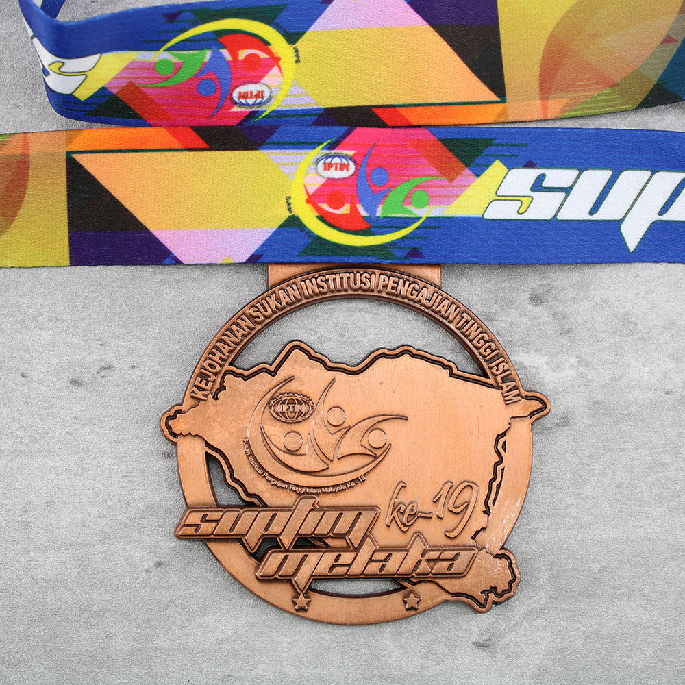 Custom Sukan Institusi Pendidikan Tinggi Fun Run Medals