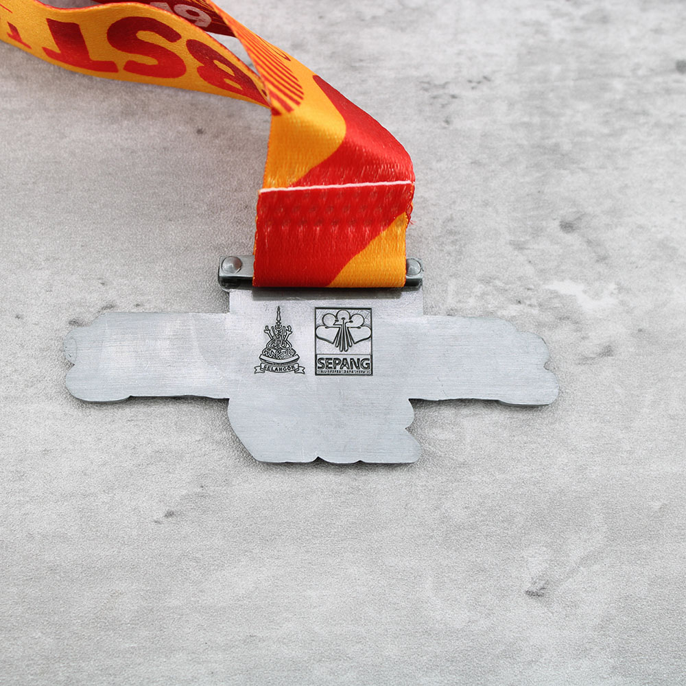 Custom Tahun Melawat Sepang Malaysia Fun Run Medals