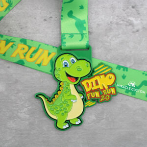 Custom Malaysia Dino Fun Run 2.0 Race Medals
