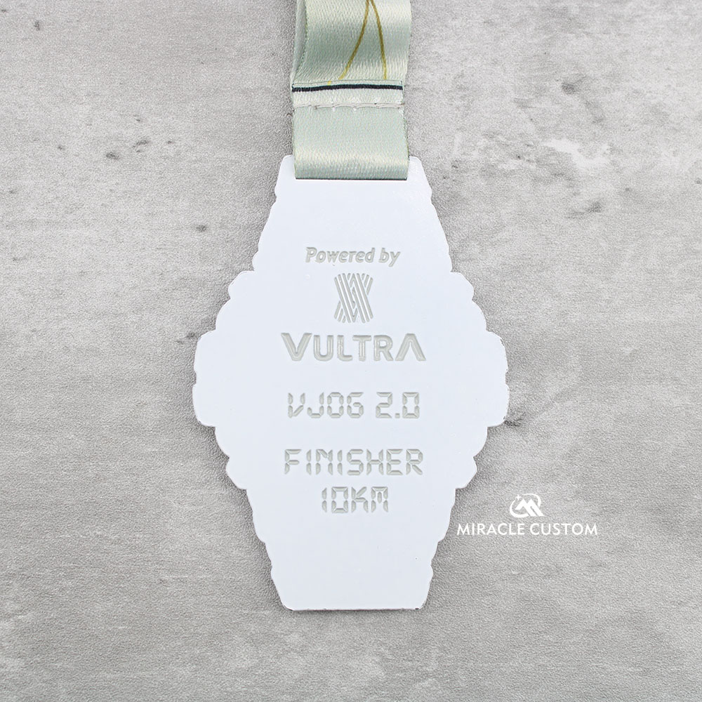 Custom Get A life Virtual Run Finisher Medals