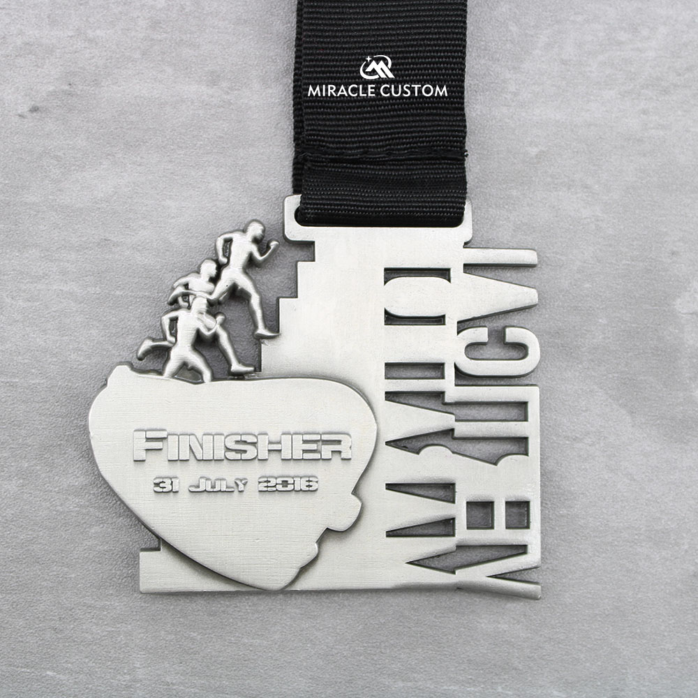 Custom Singapore Community Chest Heartstrings Walk 2016 Race Medals