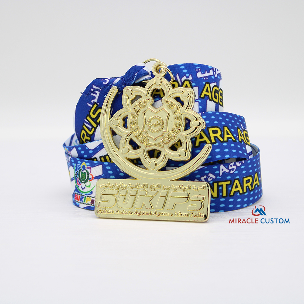 Custom SUKAN ANTARA AGENSI AGAMA ISLAM PERLIS SUKIPs Fun Run Medals
