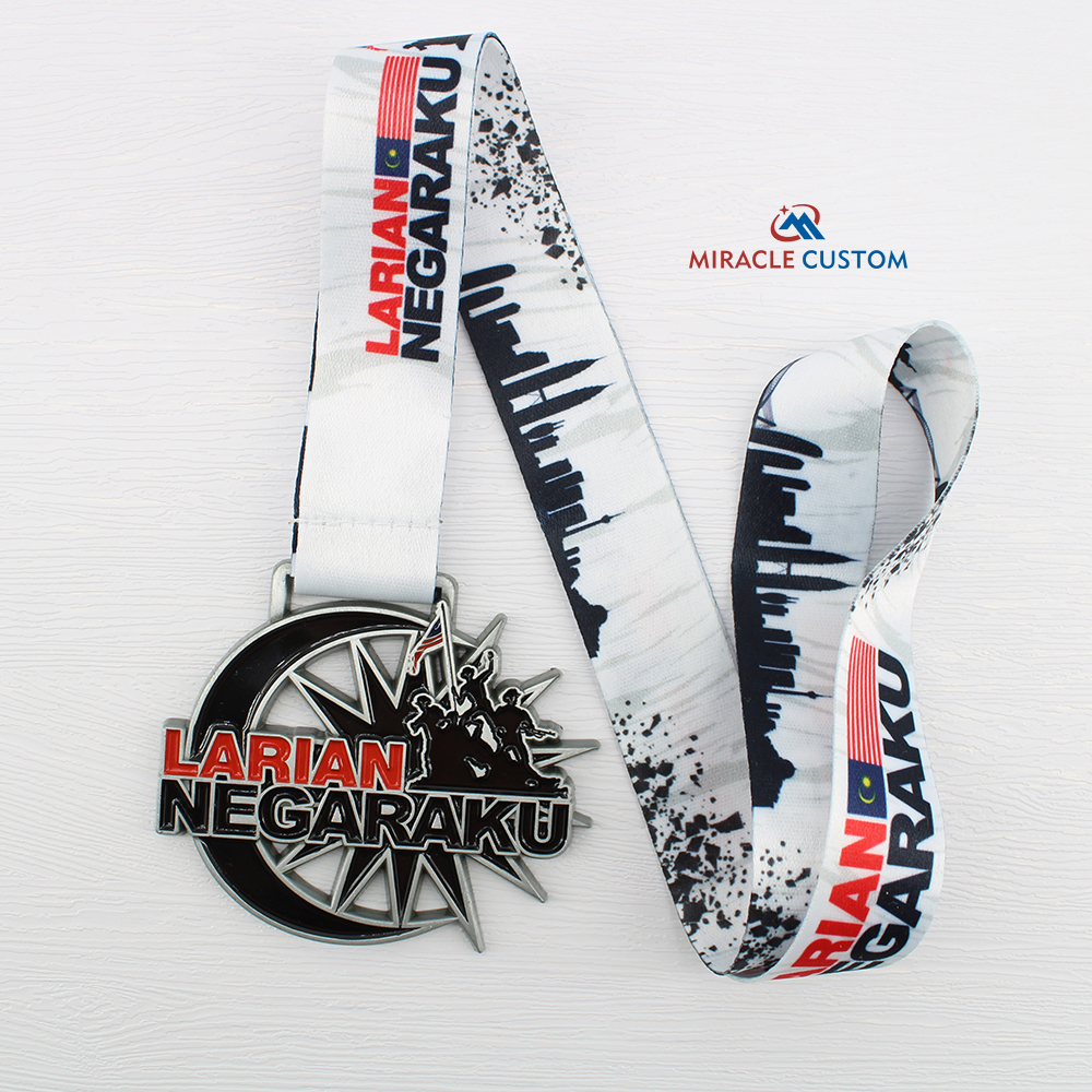 Custom Malaysia Larian Negaraku 2019 Fun Run Medals