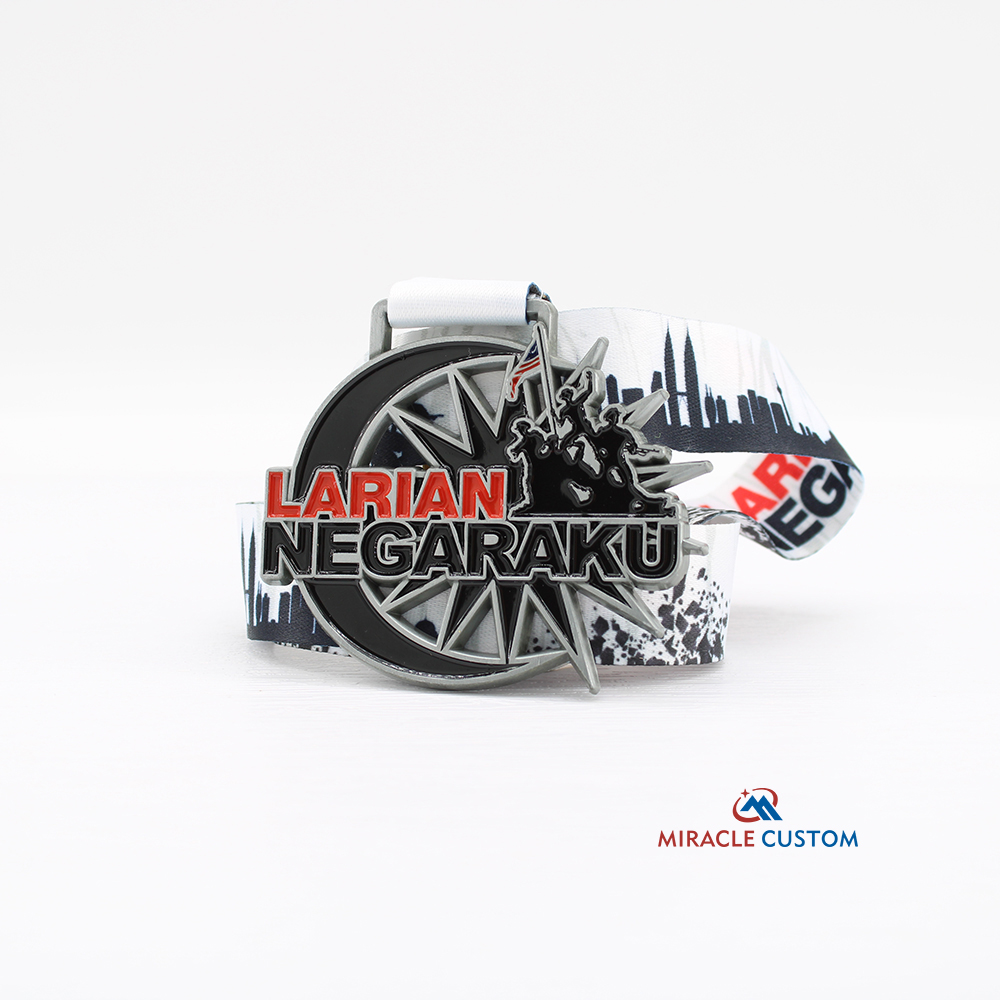 Custom Malaysia Larian Negaraku 2019 Fun Run Medals