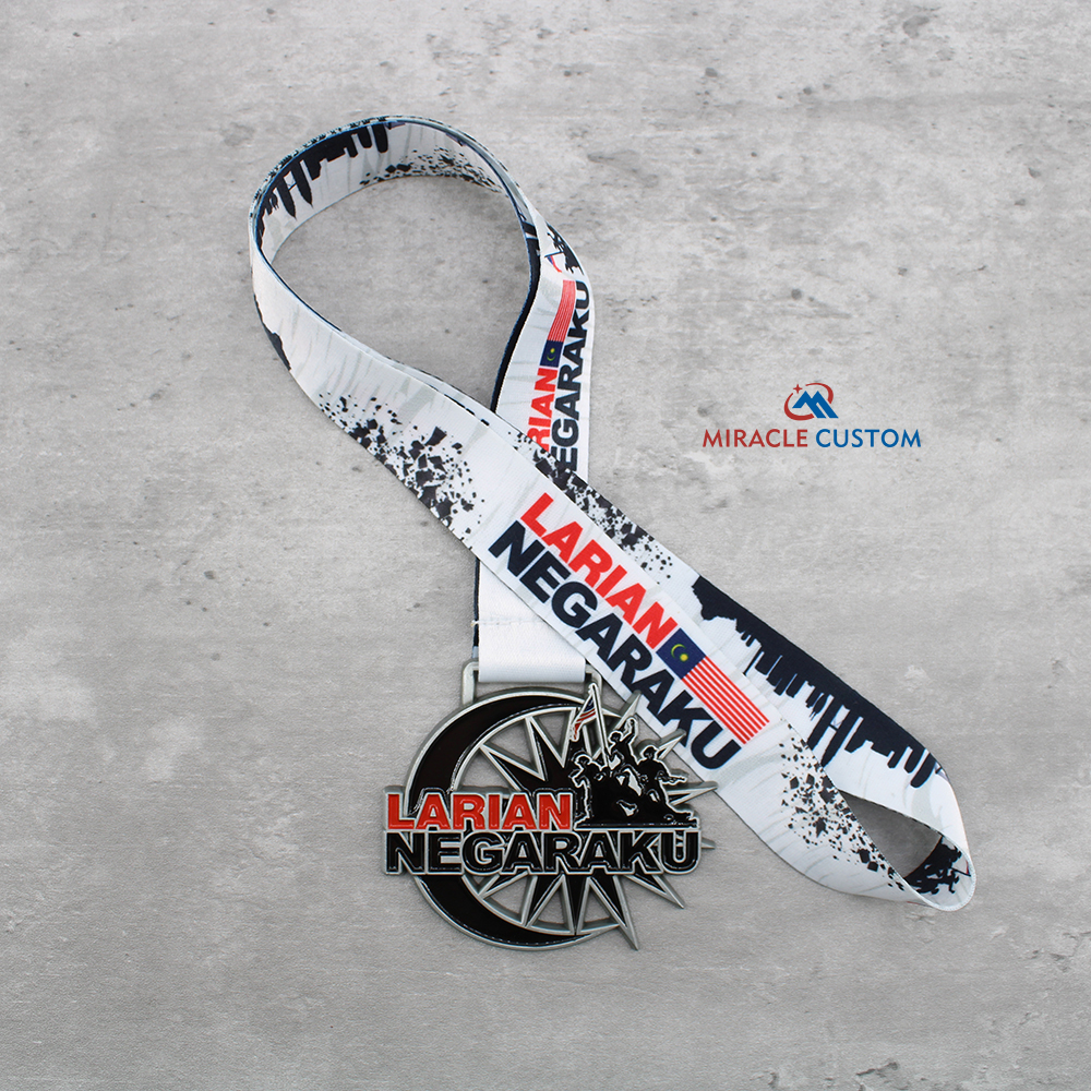 Custom Malaysia Larian Negaraku 2019 Fun Run Medals