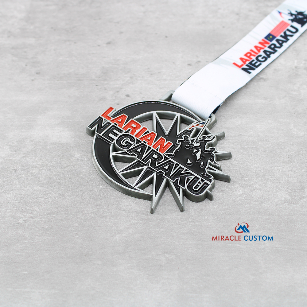 Custom Malaysia Larian Negaraku 2019 Fun Run Medals