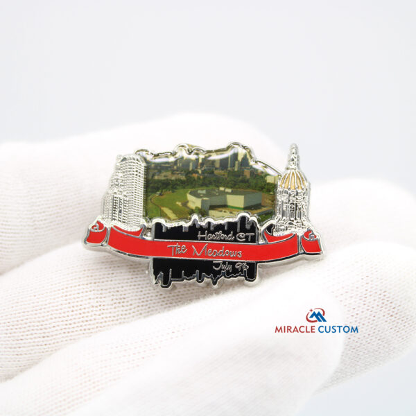 Custom Hartford CT Meadows Music Theater Lapel-pins
