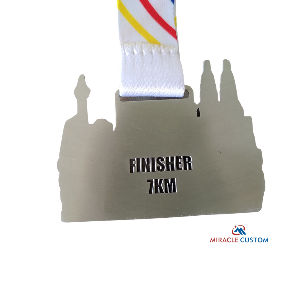 Custom Run For Wilayah 2020 Finisher 7KM Medals