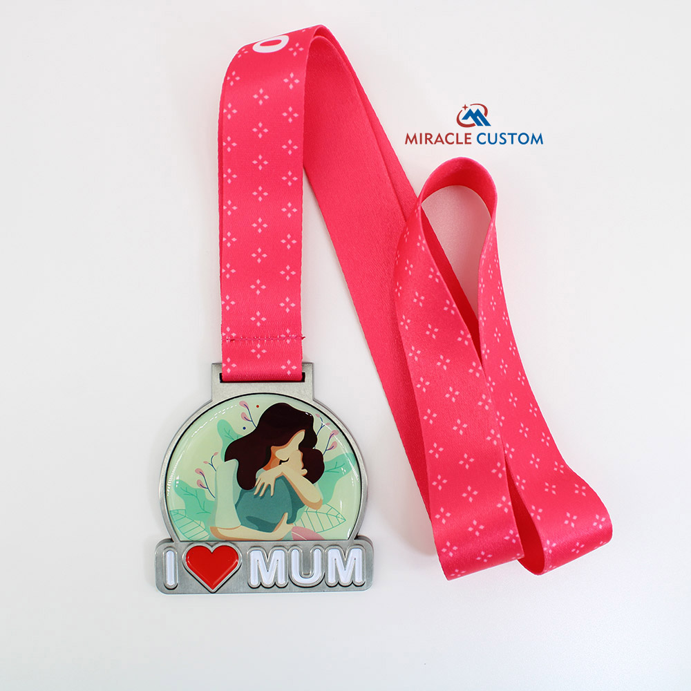 Custom Fight Covid19 Mother Run 2020 Fun Run Medals