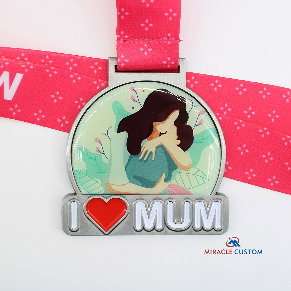 Custom Fight Covid19 Mother Run 2020 Fun Run Medals