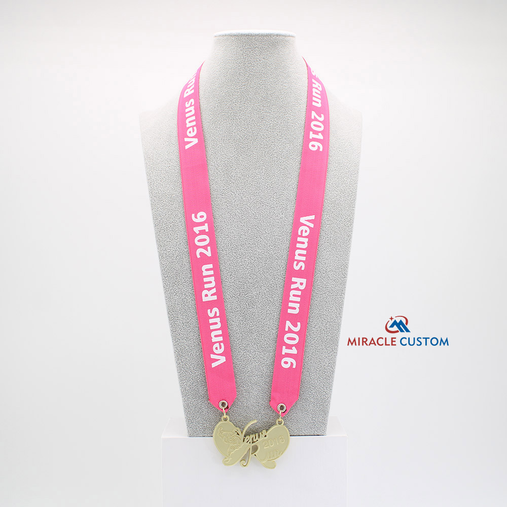 Custom Women 5KM Run Venus Run Finisher Medals