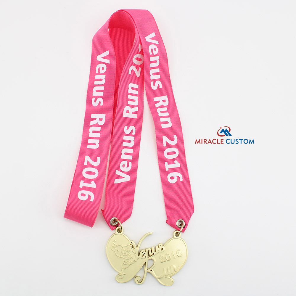 Custom Women 5KM Run Venus Run Finisher Medals