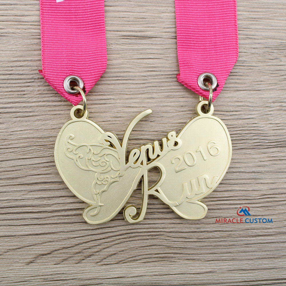 Custom Women 5KM Run Venus Run Finisher Medals