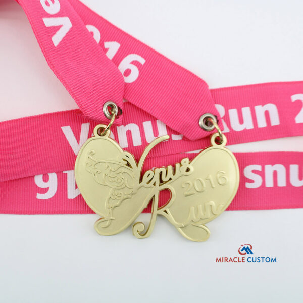 Custom Women 5KM Run Venus Run Finisher Medals