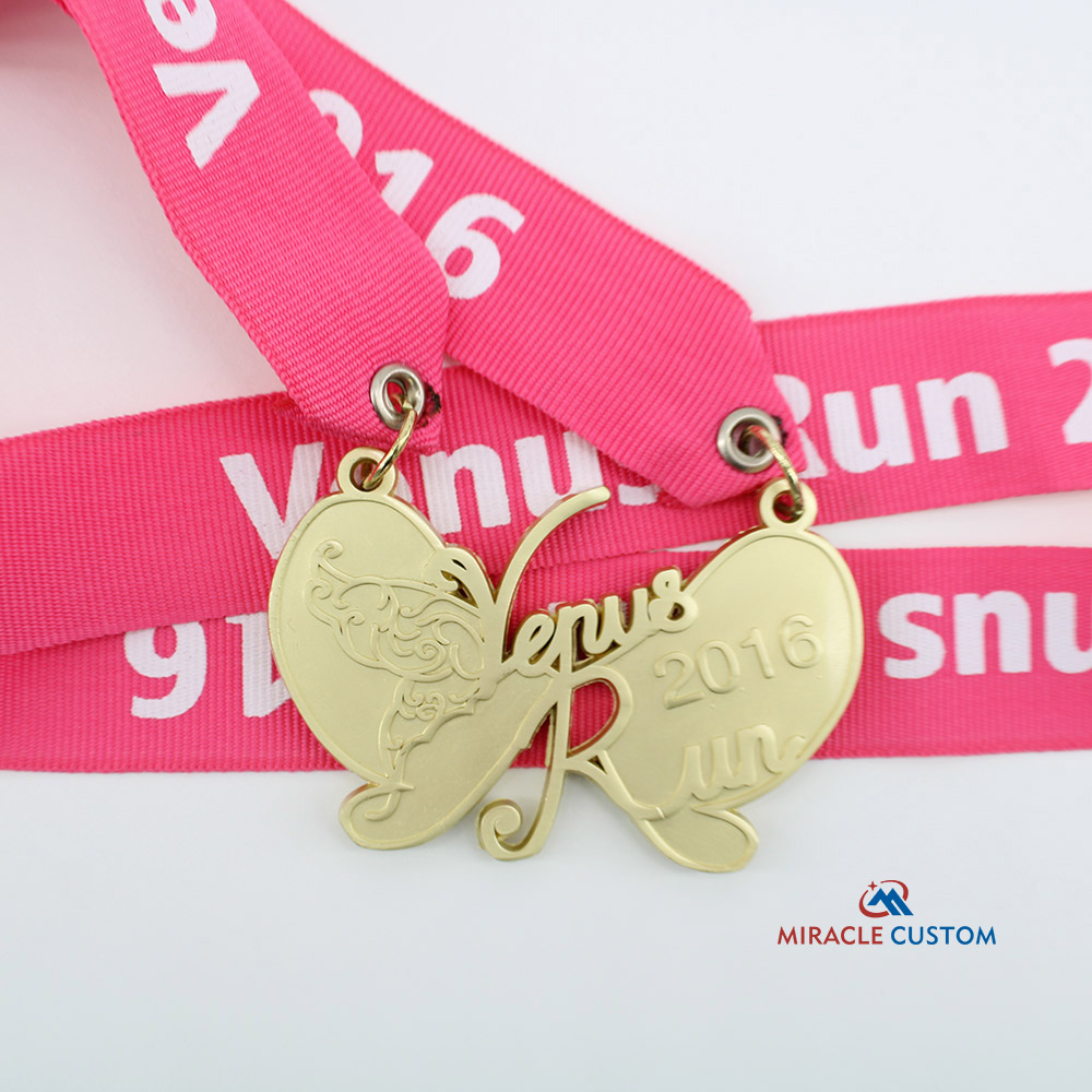 Custom Women 5KM Run Venus Run Finisher Medals