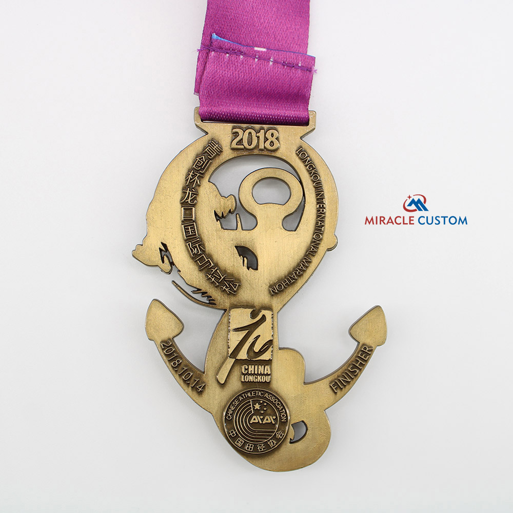 Custom International Marathon 3D Finisher Medals