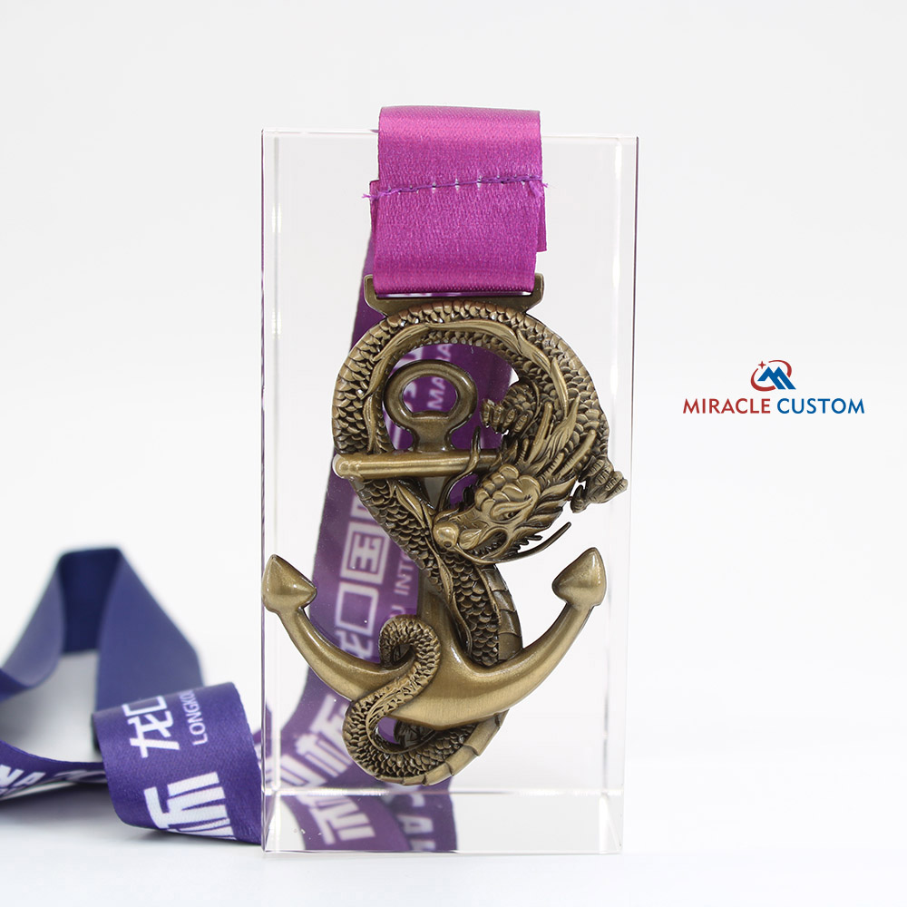 Custom International Marathon 3D Finisher Medals