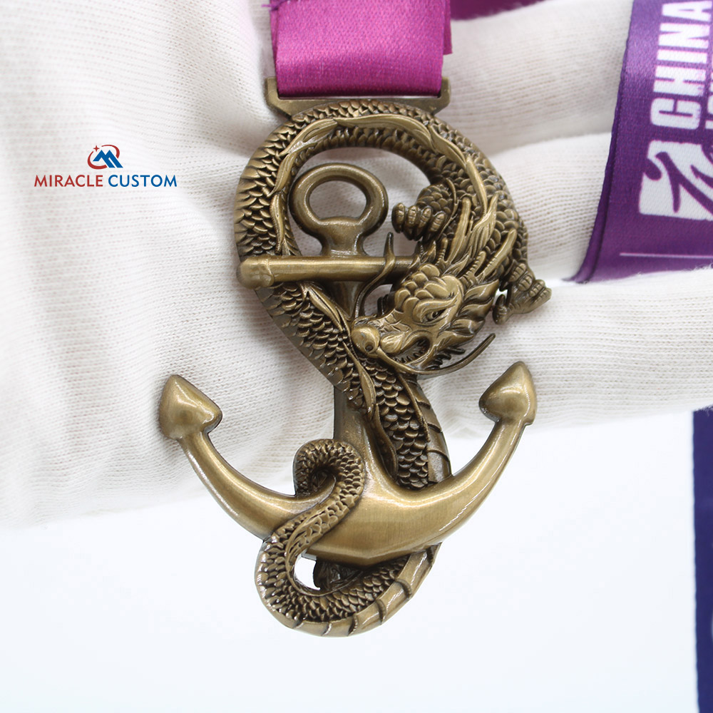 Custom International Marathon 3D Finisher Medals