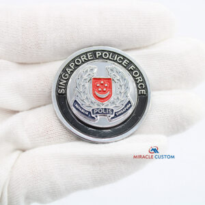 Custom Singapore Police Challenge Coin