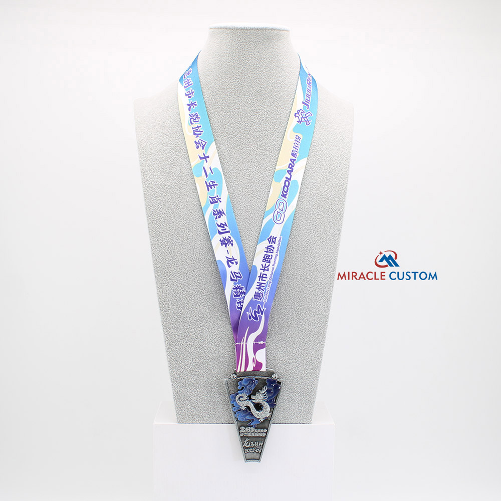 Custom Zodiac series Marathon Sports Medals 3D Print Medals