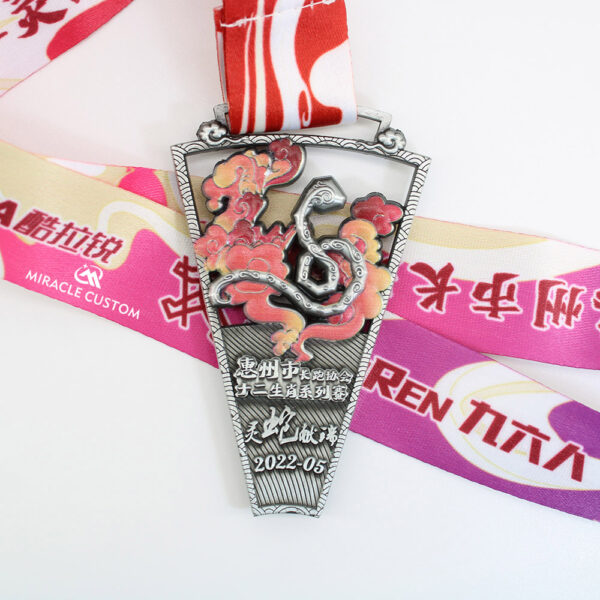 Custom Zodiac series Marathon Sports Medals 3D Print Medals