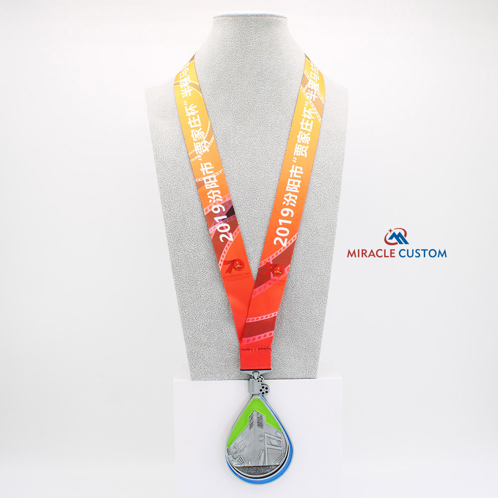 Custom Half Marathon Open Village Sports Medals