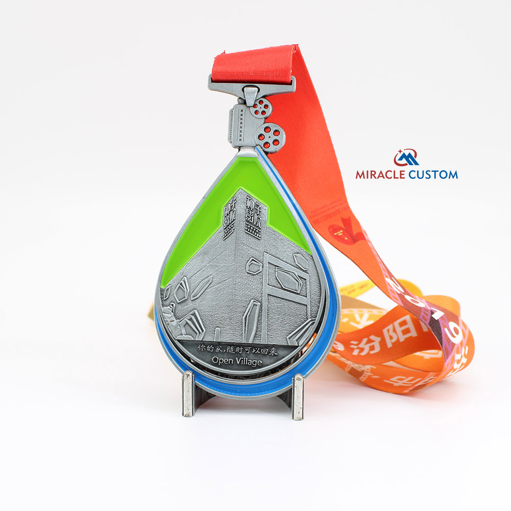 Custom Half Marathon Open Village Sports Medals