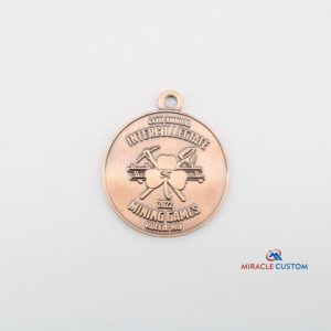 Custom 44th Annual Intercollegiate Mining Games Copper Medals