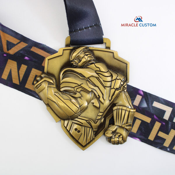 Custom The Perfect Villain 10KM Virtual Race Sports Medals