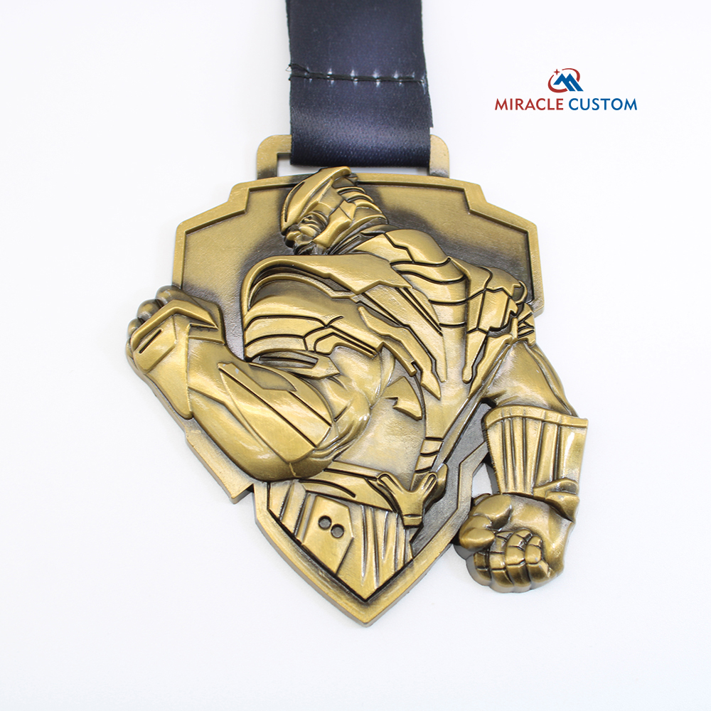 Custom The Perfect Villain 10KM Virtual Race Sports Medals