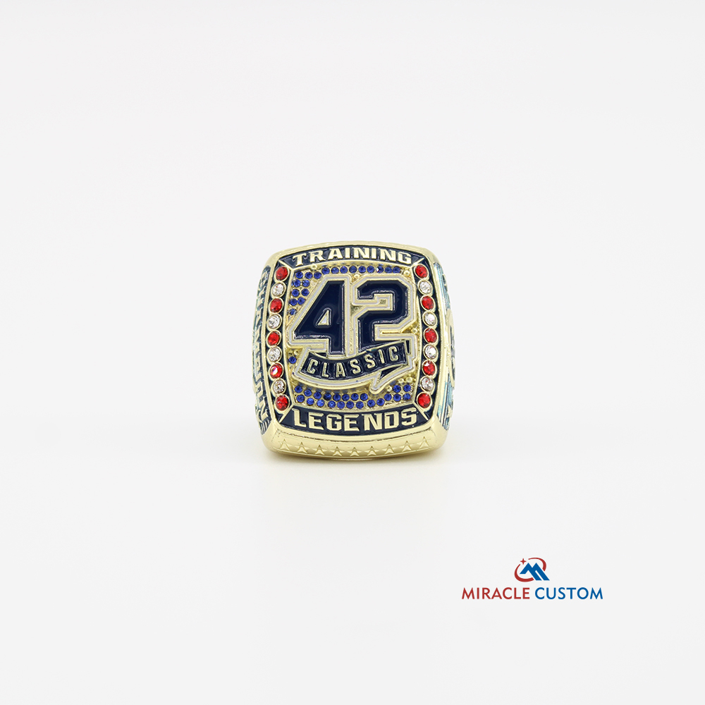 Custom Square 42 Classic Legends Champion Gold Rings