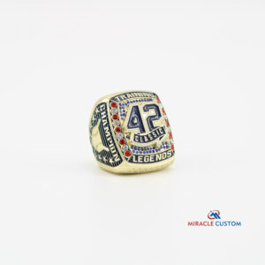 Custom Square 42 Classic Legends Champion Gold Rings