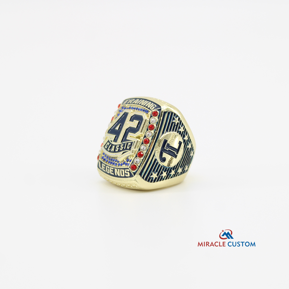 Custom Square 42 Classic Legends Champion Gold Rings